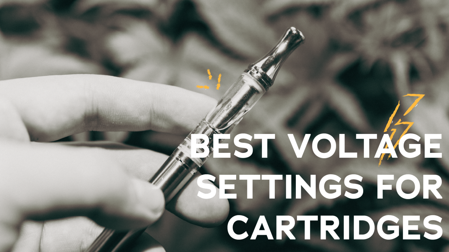 What’s the Best Voltage for THC Carts? Dreamz