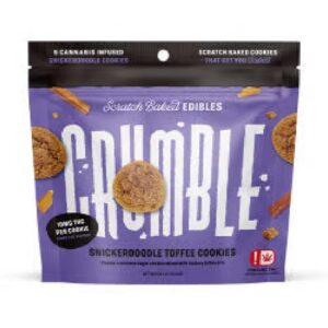 Snickerdoodle Toffee Cookies - Crumble